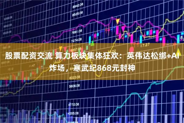 股票配资交流 算力板块集体狂欢：英伟达松绑+AI炸场，寒武纪868元封神